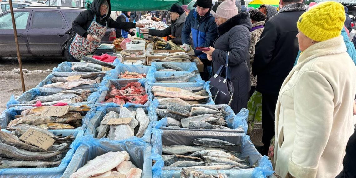 У «Звезды» в Ульяновске проходит сельхозярмарка: фото, видео