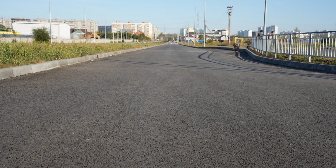 В Ульяновске достраивают новую дорогу на Шолмова: готовность оценивают в 95 процентов