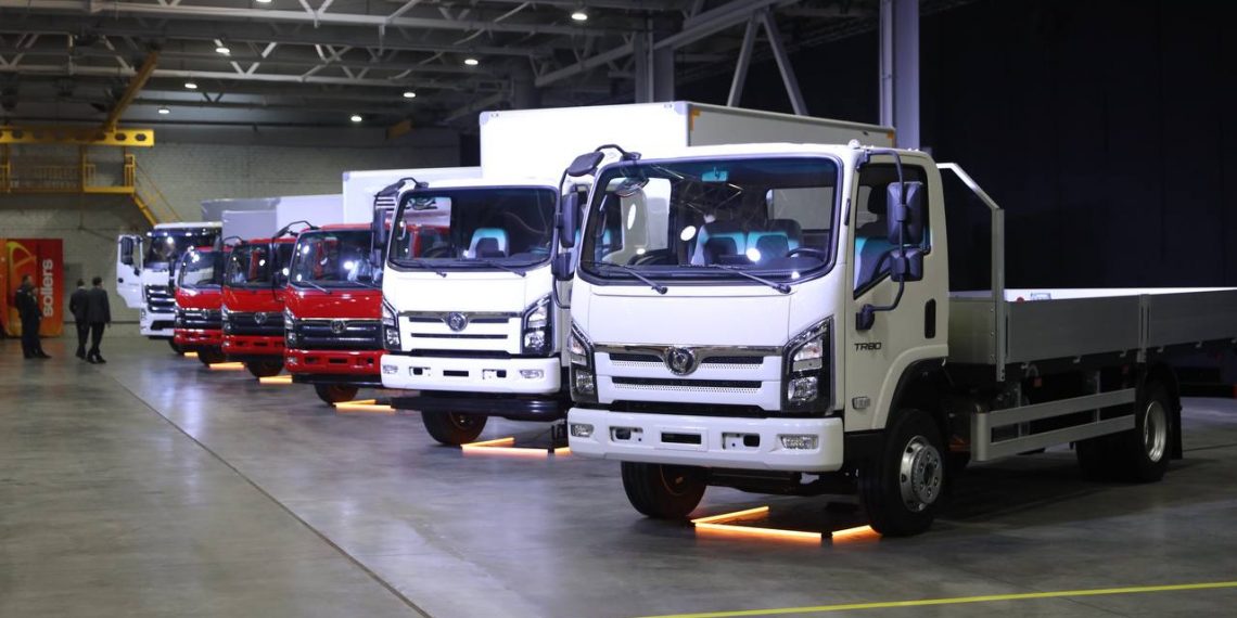 Первые грузовики Sollers TR сошли с конвейера в Ульяновске