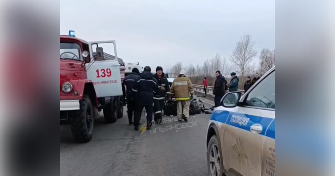 В Карсунском районе случилось жёсткое ДТП, сообщают о жертвах