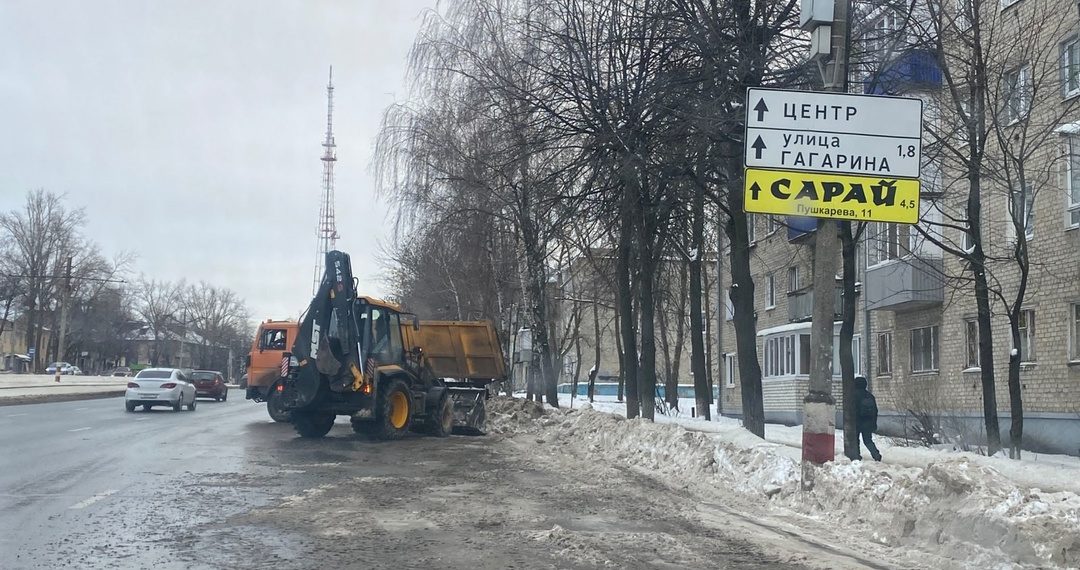 В мэрии рассказали подробности уборки снега в Ульяновске