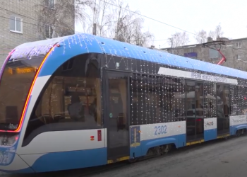 Литературные трамваи начали курсировать по Ульяновску