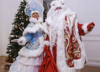 На открытии главной ёлки Ульяновска покажут шестиметрового Деда Мороза