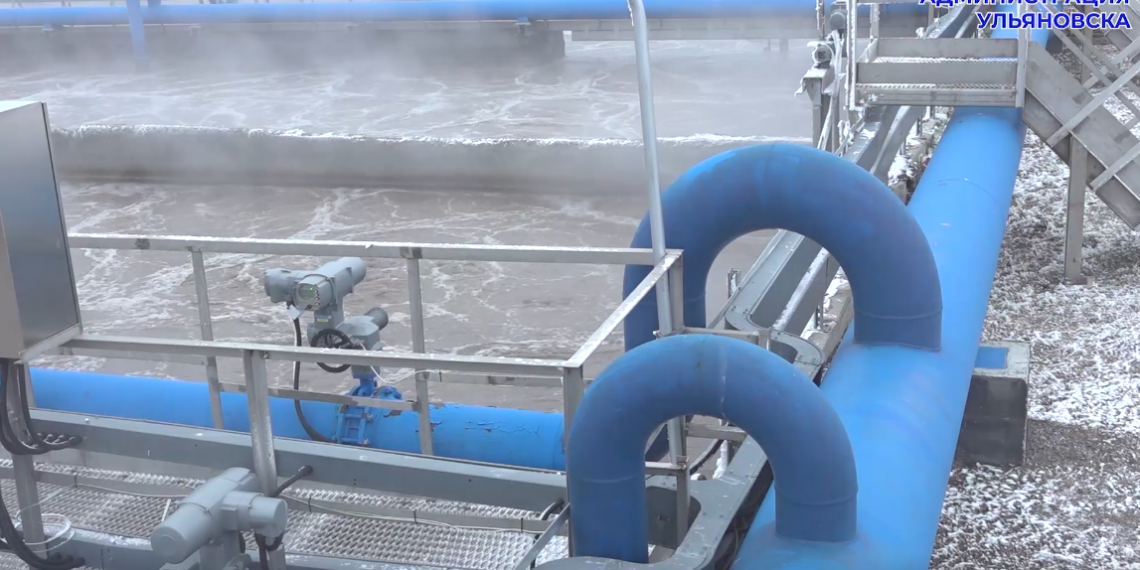 В Ульяновске полностью обновили и ввели в строй первую очередь очистных