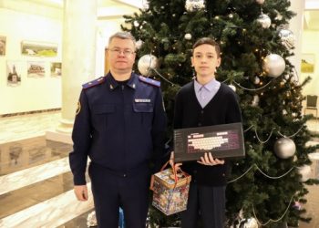 Глава ульяновского Следкома исполнил желание сына бойца СВО