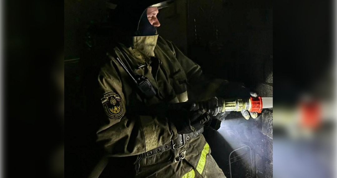 На Заречной в Ульяновске загорелась «семёрка»