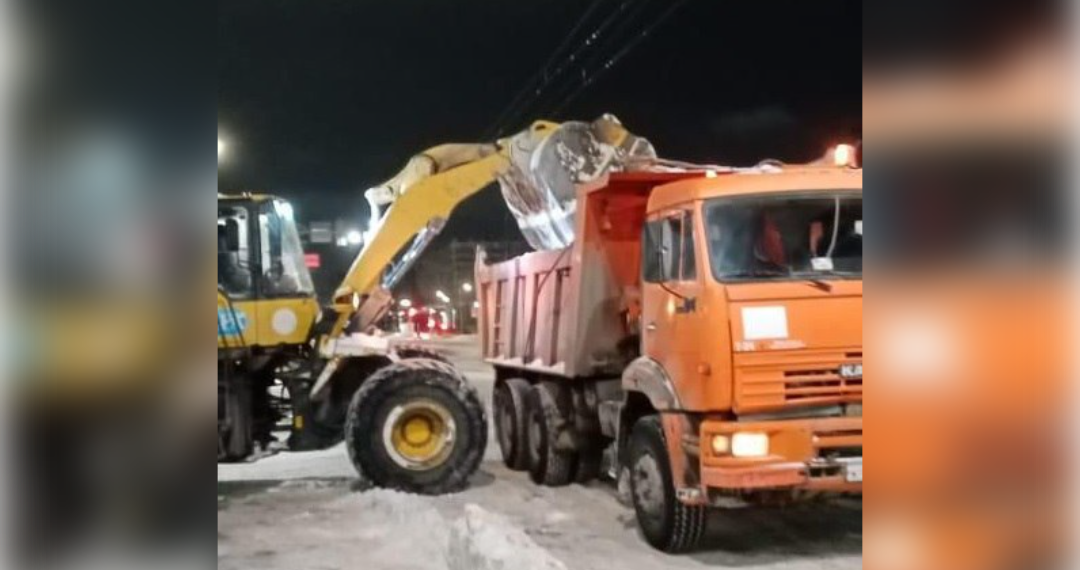 19 декабря «Дорремстрой» вывозит снег с пяти улиц Ульяновска