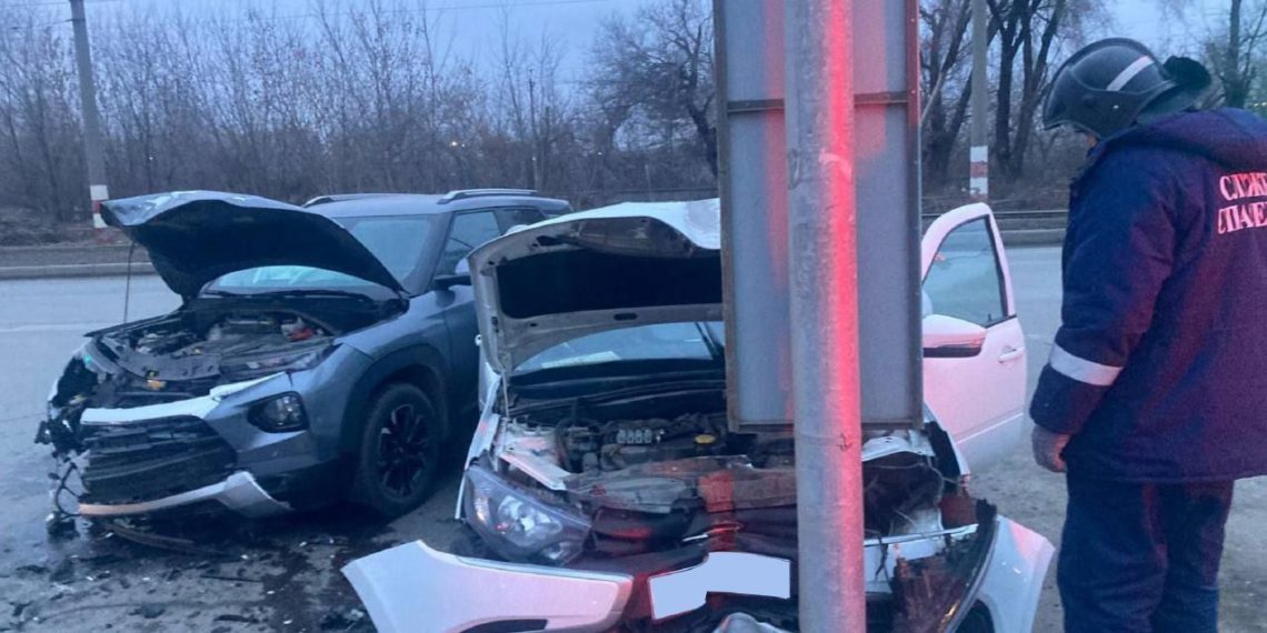 Четырёхлетний ребёнок пострадал в жёстком ДТП на улице Локомотивной в Ульяновске