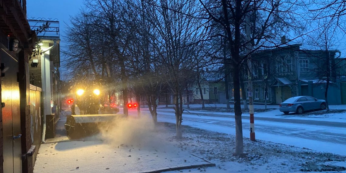 Ульяновские дорожники приготовились к многодневному снегопаду