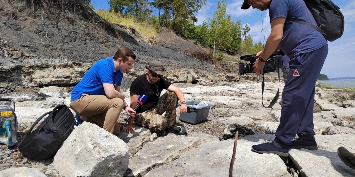Новую экотропу с отпечатками лап динозавра откроют в ульяновском геопарке «Ундория»