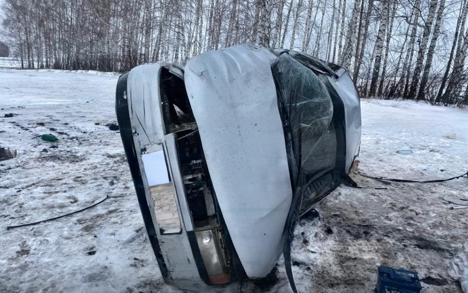 В кювете под Ульяновском разбилась «десятка», водитель погиб
