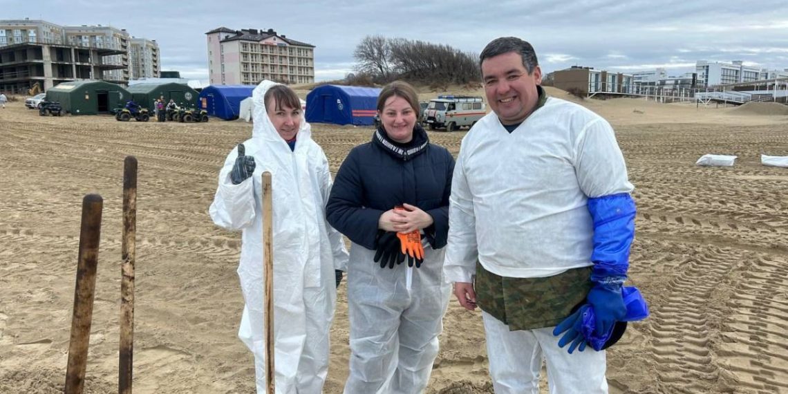 Ульяновский депутат Шубин отправился в Анапу на очистку побережья от мазута