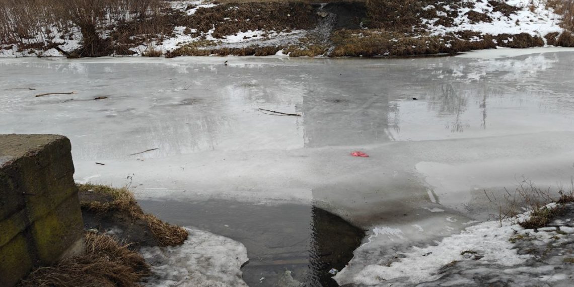 Толщину льда на ульяновских водоёмах замерить невозможно