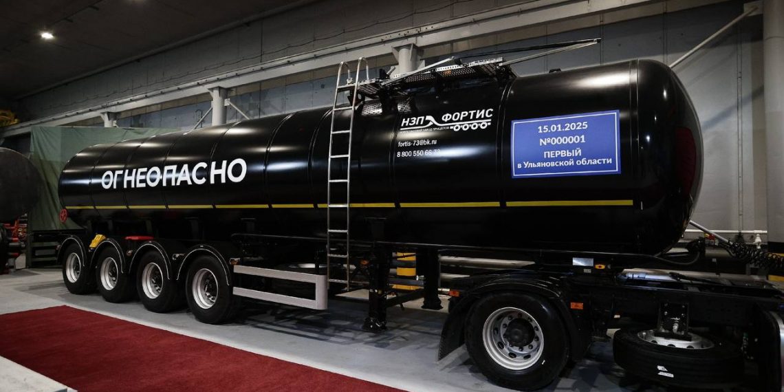 Завод по производству прицепов для жидкостей начал работать в Ульяновской области