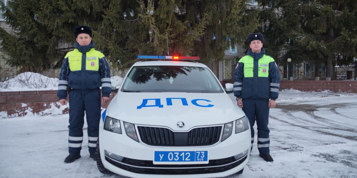 Ульяновские гаишники сотворили новогоднее чудо для жителей Оренбурга