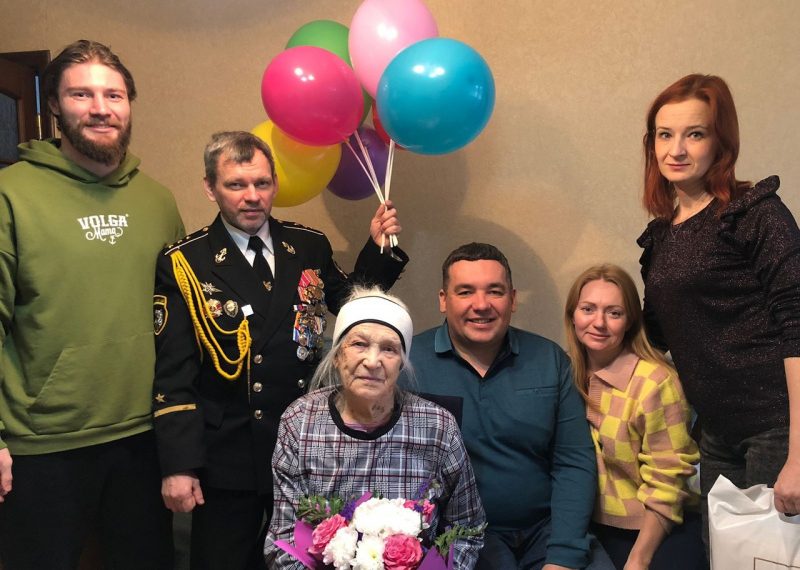 103 года исполнилось участнице ВОВ из Ульяновска