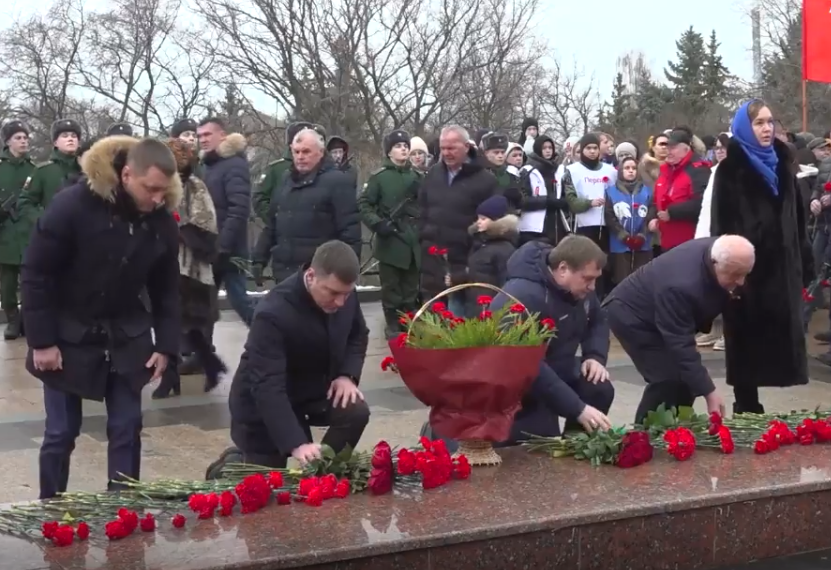 Ульяновск отметил 82-ю годовщину победы в Сталинградской битве