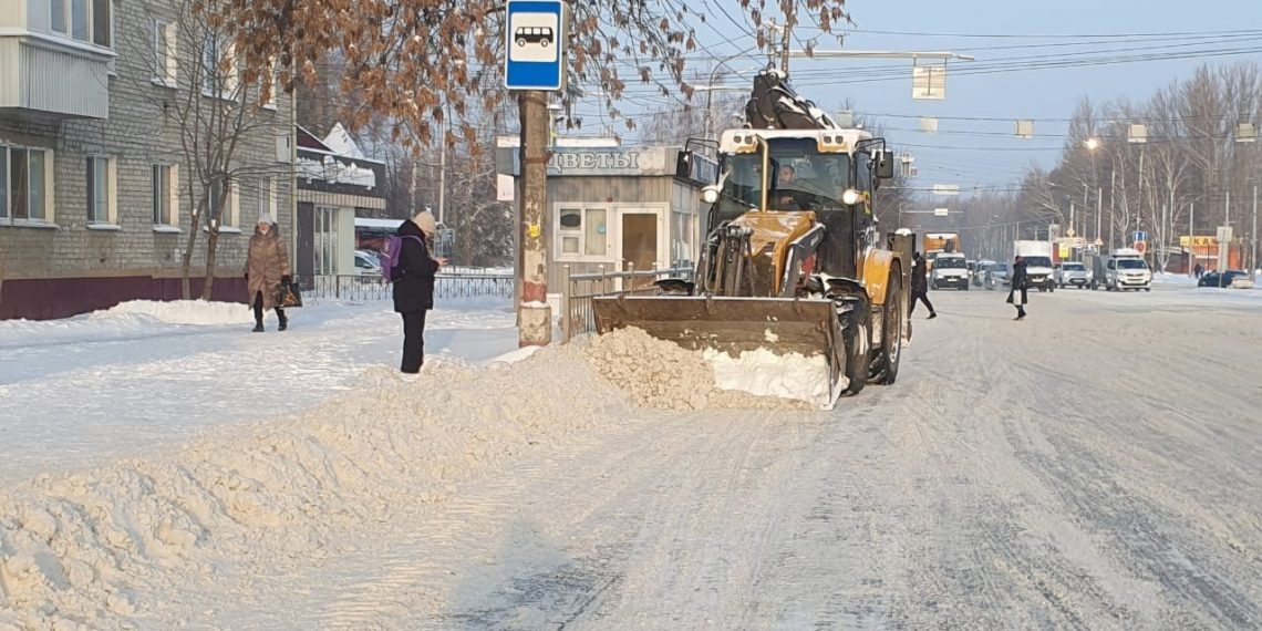 Как Ульяновск справляется с последствиями сильного снегопада — фото, видео