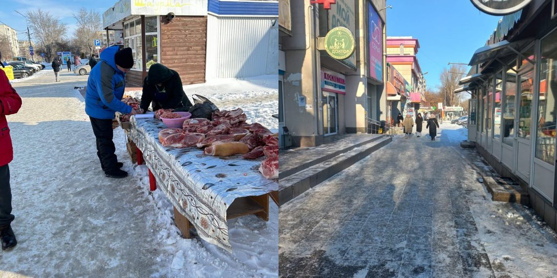 На Нижней террасе и в Новом городе проверили стихийных торговцев