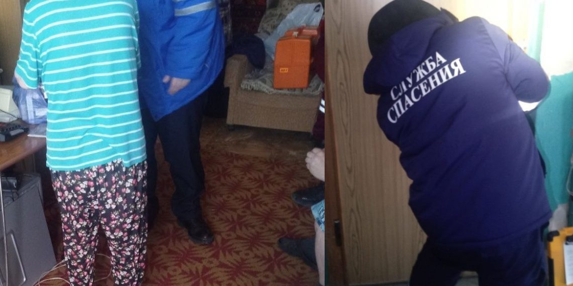 Ульяновские спасатели помогли инвалидам — матери и сыну