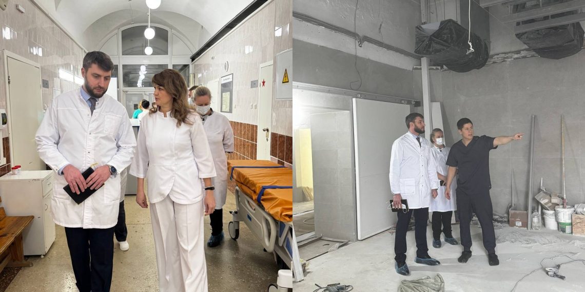 Новый главврач ульяновской облбольницы начал присматриваться к коллегам и помещениям