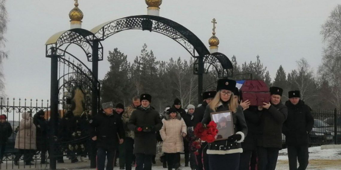 Погибшего на СВО разведчика-снайпера похоронили на Аллее Славы в Новоспасском