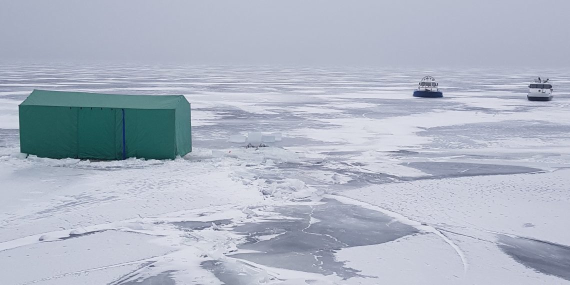 Ульяновские водолазы показали свою тренировку