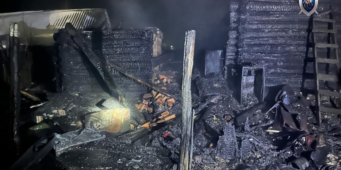 В дотла сгоревшем доме нашли труп хозяина, ульяновский Следком начал проверку