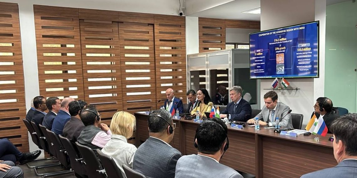 Ульяновская область привлекает интерес более 50 индийских компаний