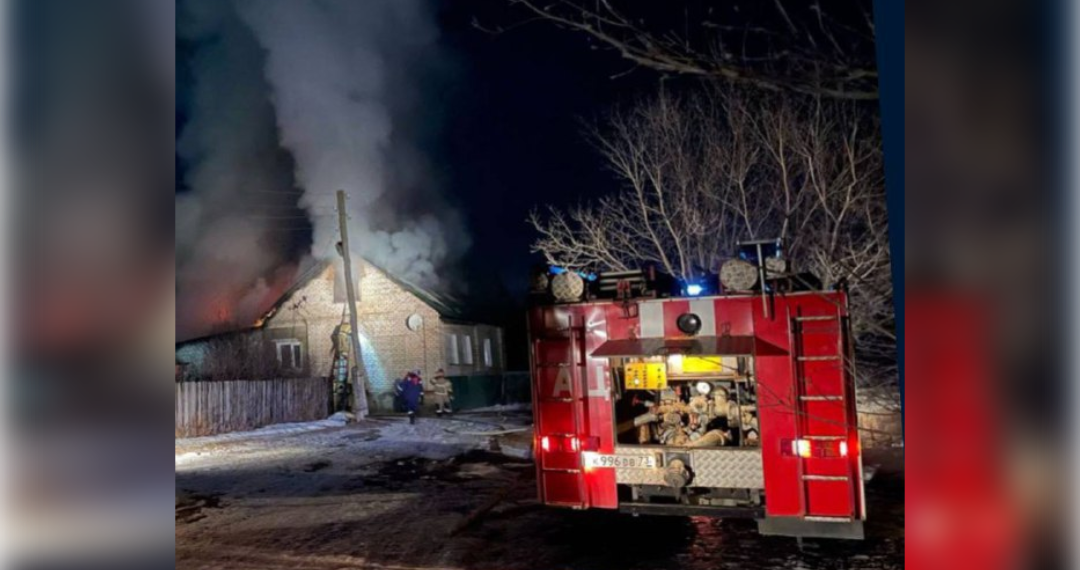 Вечером в Инзе сгорел дом, а в Крестово-Городище — машина