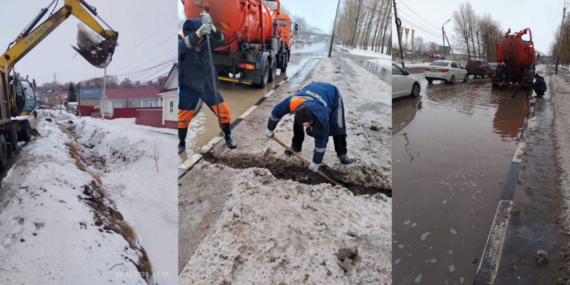 Активная подготовка к паводку в Ульяновске: работы в Мостовой Слободе