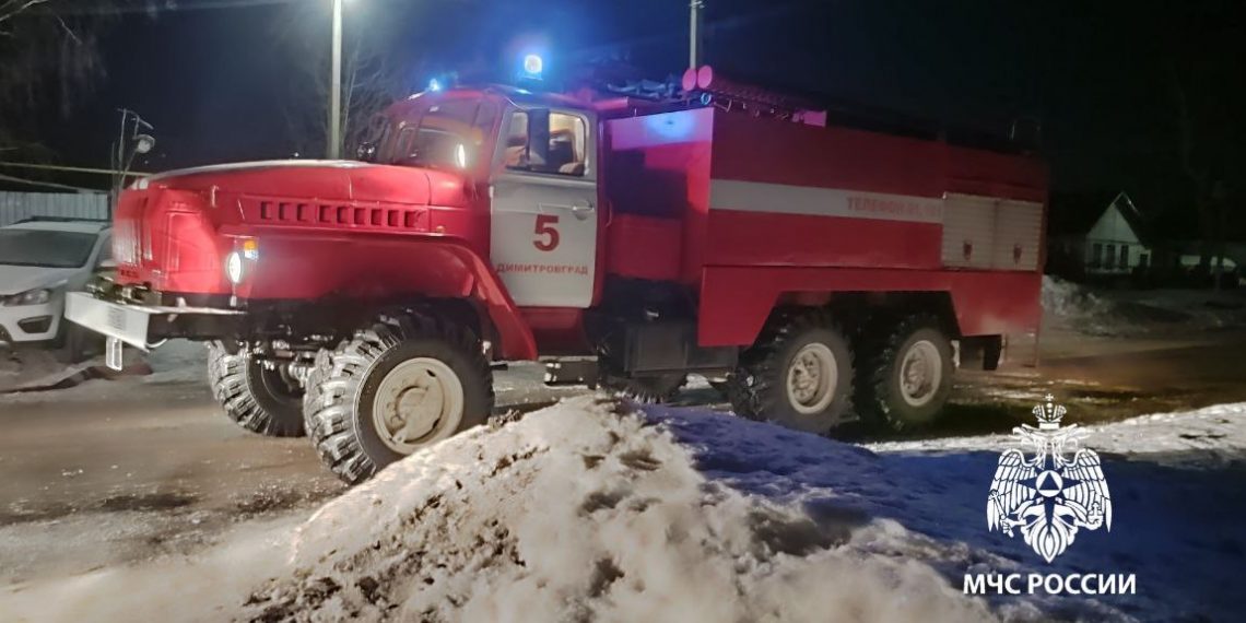 Ночной пожар в Александровке унёс жизнь человека
