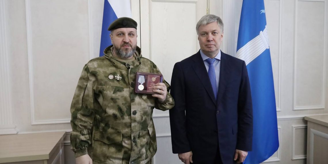 Ульяновец Валентин Наумов удостоен медали «За отвагу» за героизм на СВО