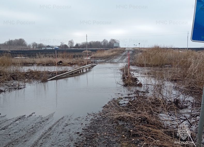 Второй мост за сутки подтопило в Ульяновской области