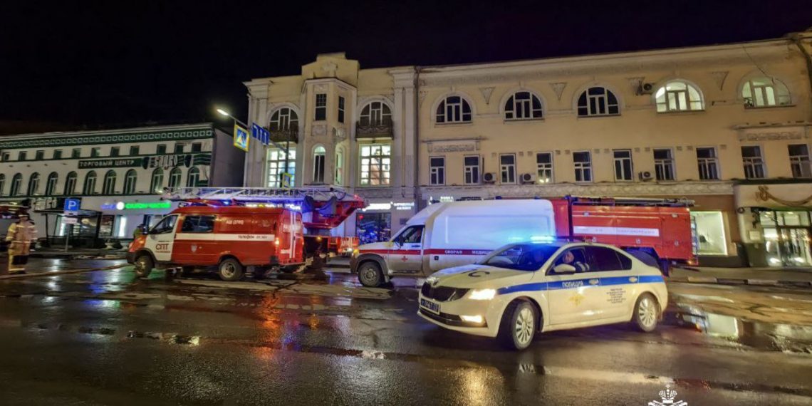 Пожар в офисном здании в центре Ульяновска ликвидирован: пострадавших нет