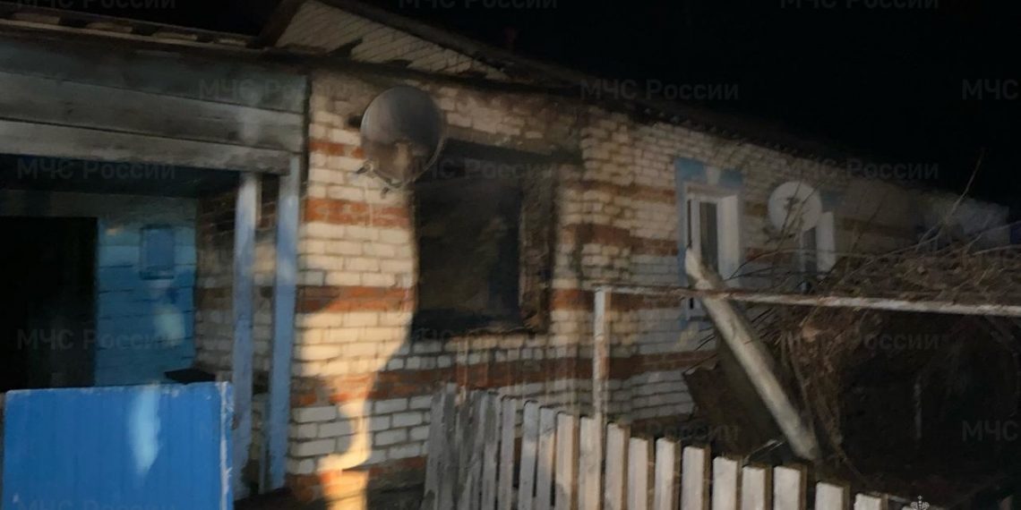 Двое мужчин погибли на пожаре в Инзенском районе Ульяновской области