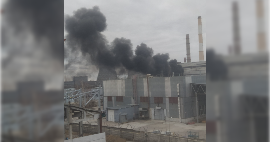 В Ульяновске горит Засвияжская ТЭЦ, причина — короткое замыкание