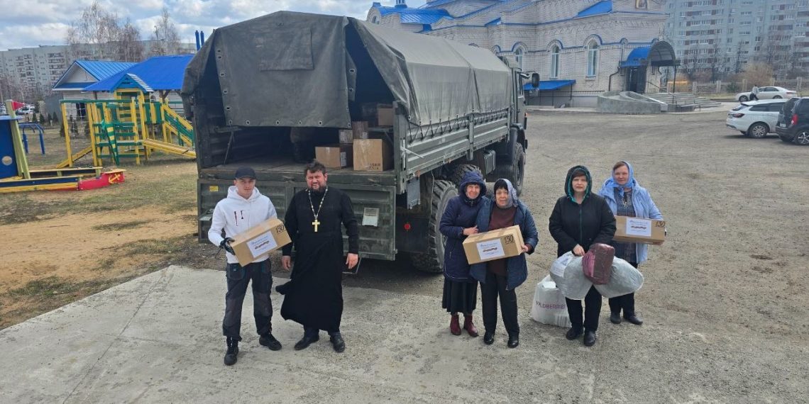 Симбирская епархия направила 1,5 тонны гумпомощи к Пасхе в зону СВО