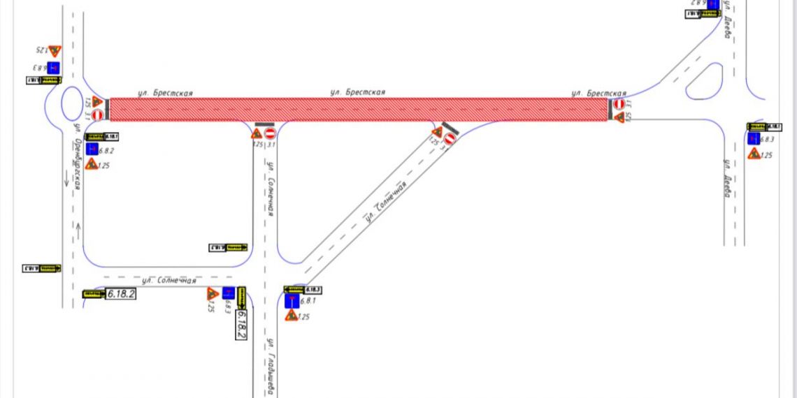 На Верхней Террасе перекроют движение из-за обрезки деревьев