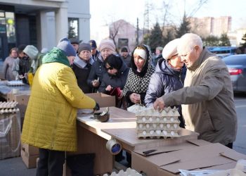 Предпасхальная сельхозярмарка проходит в центре Ульяновска