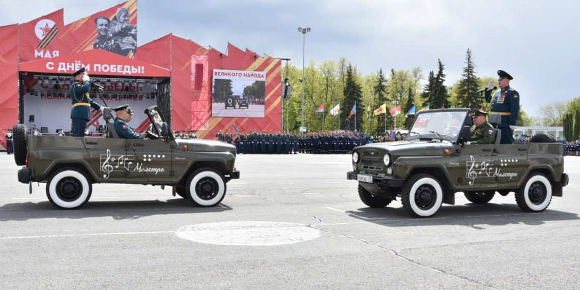 С 18:45 перекроют центр: в Ульяновске репетируют парад Победы