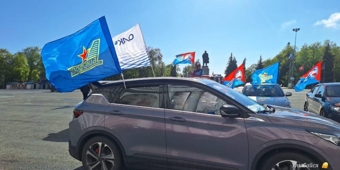 Автопробег по Ульяновской области объединил работников «Авиастара» в память о Победе