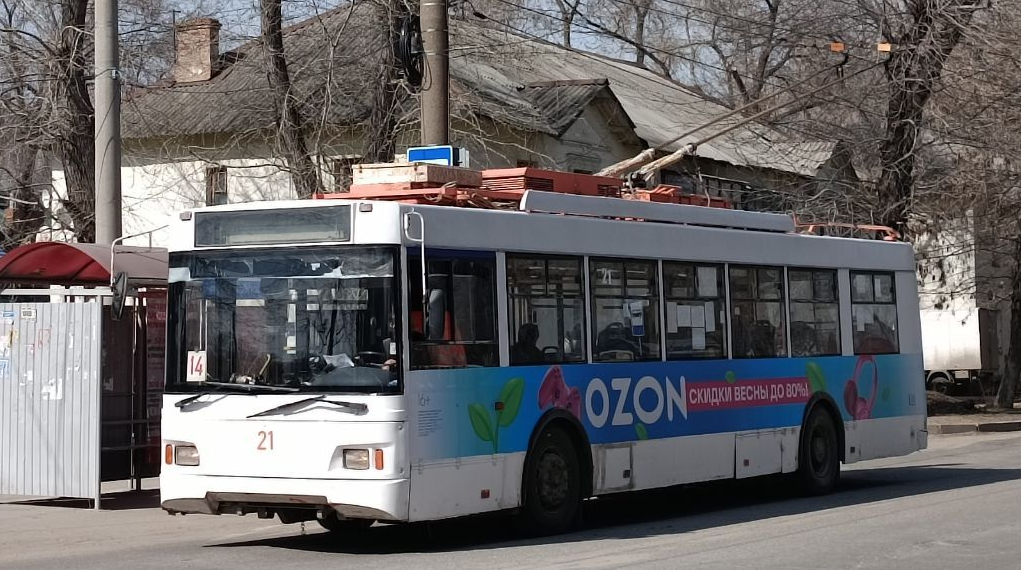 Ульяновские троллейбусы начали ходить по летнему расписанию