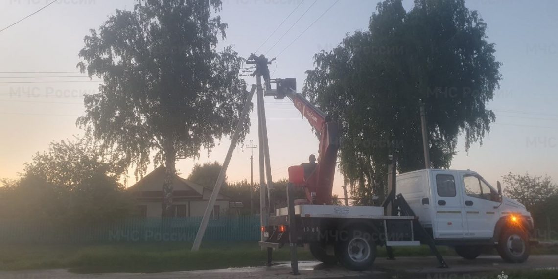 Более 2800 человек остались без света в Новой Малыкле