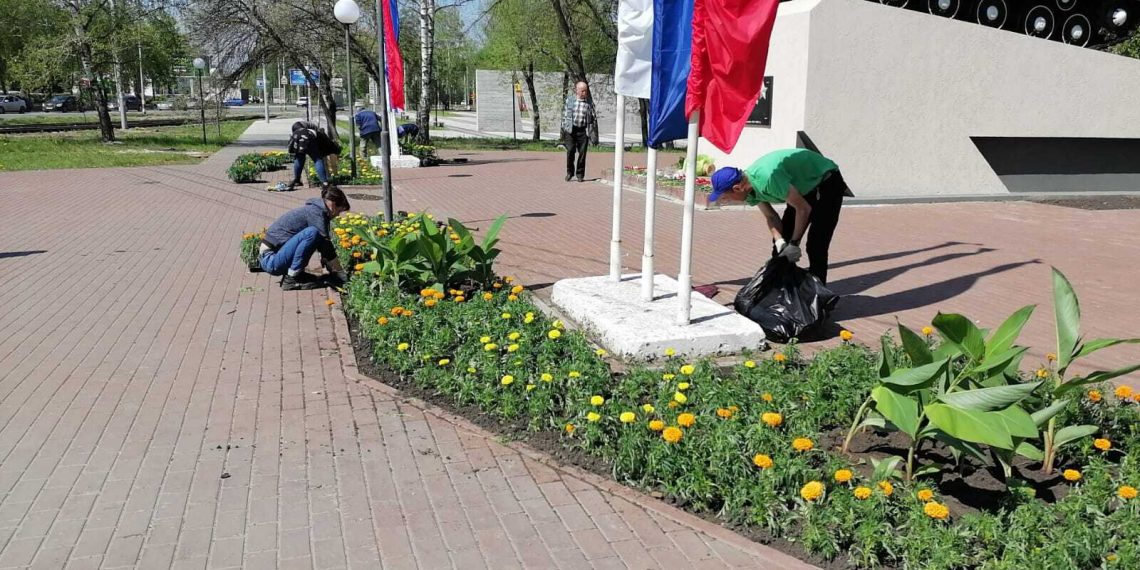 Ульяновск готовится к лету: высажены первые цветы