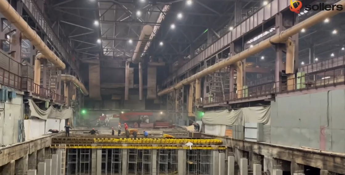 Новый прессовый цех за 1,1 млрд рублей строят на Ульяновском автозаводе