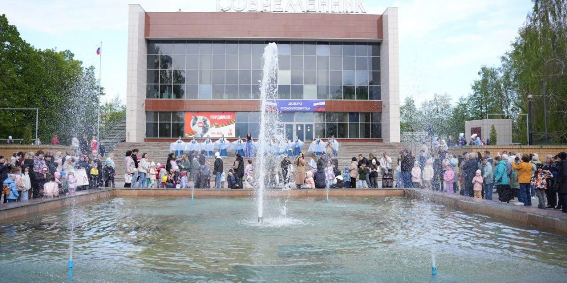 В Ульяновске запустили городские фонтаны — видео