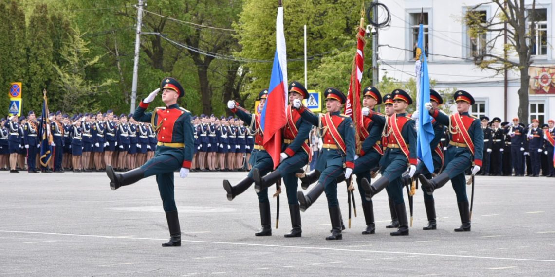 Репетиция парада изменит движение в центре Ульяновска 5 мая