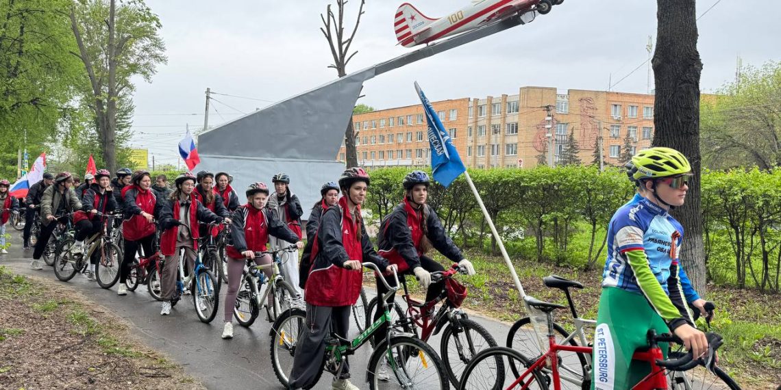 Велопробег памяти: как ульяновские гимназисты отметили 80-летие Победы