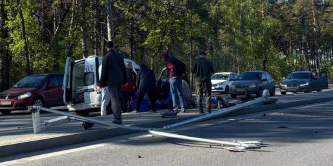 В ДТП с медицинским авто в Ульяновске пострадали четыре человека